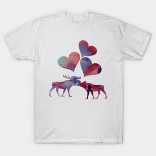 Moose couple T-Shirt